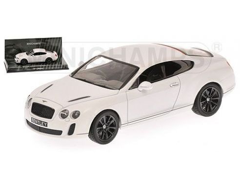 Minichamps PM436139802 BENTLEY CONTINENTAL SUPERSPORTS 2009 WHITE 1:43 Modellino