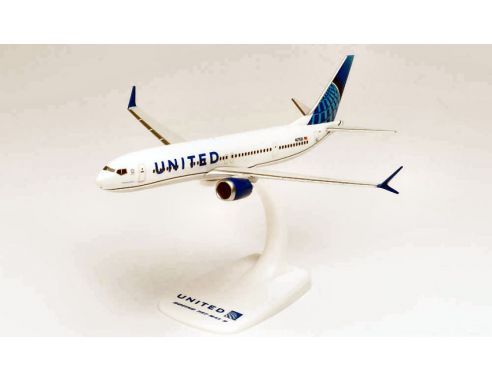HERPA HP613149 BOEING 737 MAX 9 UNITED AIRLINES 1:200 Modellino