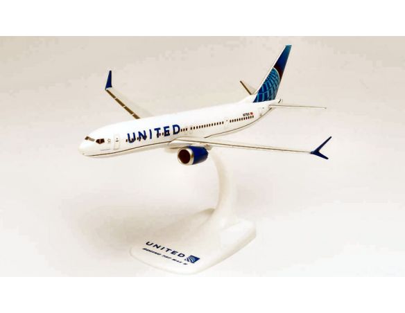 HERPA HP613149 BOEING 737 MAX 9 UNITED AIRLINES 1:200 Modellino