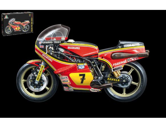 ITALERI IT4644 SUZUKI RG 500 XR27 1978 BARRY SHEENE KIT 1:9 Modellino