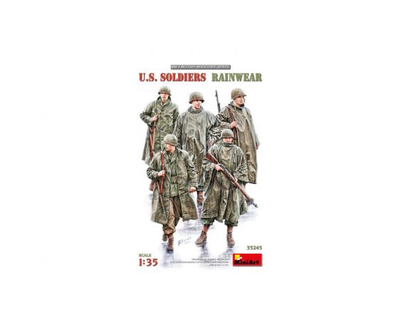 MINIART MIN35245 US SOLDIERS RAINWEAR KIT 1:35 Modellino