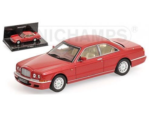 MINICHAMPS 436139920 BENTLEY CONTINENTAL R 1996 RED METALLIC Modellino