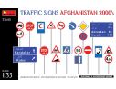 MINIART MIN35640 TRAFFIC SIGNS AFGANISTAN 2000s KIT 1:35 Modellino