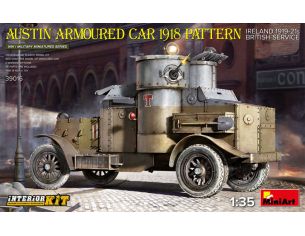 MINIART MIN39016 AUSTIN ARMOUR.CAR 1918 PATTERN IRELAND 1919-21 INTERIOR KIT 1:35 Modellino