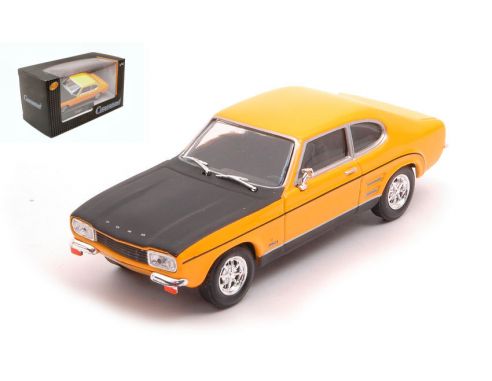 CARARAMA CA4-14070 FORD CAPRI RS 1970 YELLOW 1:43 Modellino