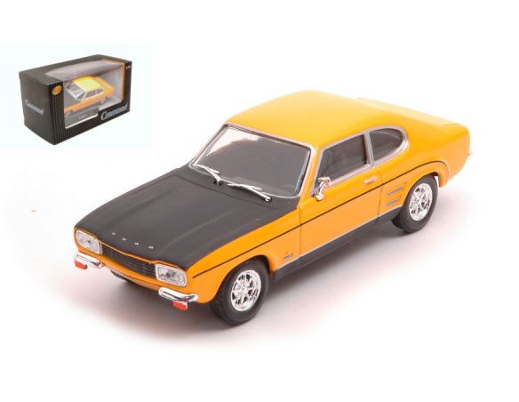 CARARAMA CA4-14070 FORD CAPRI RS 1970 YELLOW 1:43 Modellino