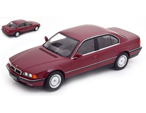 KK SCALE KKDC180364 BMW 740i E38 1a SERIES 1994 DARK RED METALLIC 1:18 Modellino