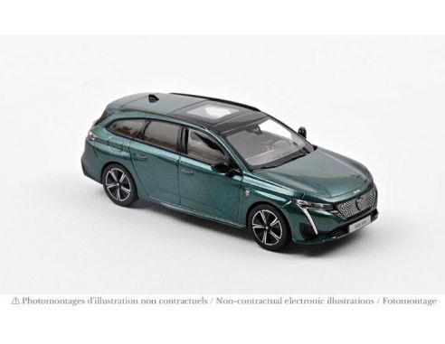 NOREV NV473935 PEUGEOT 308 SW GT 2021 AVATAR BLUE 1:43 Modellino