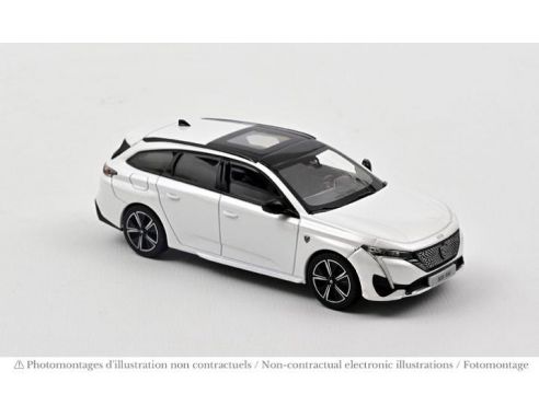 NOREV NV473937 PEUGEOT 308 SW GT 2021 PEARL WHITE 1:43 Modellino
