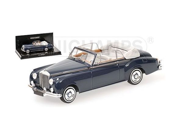 MINICHAMPS 436139960 BENTLEY S2 CABRIOLET 1960 BLUE Modellino