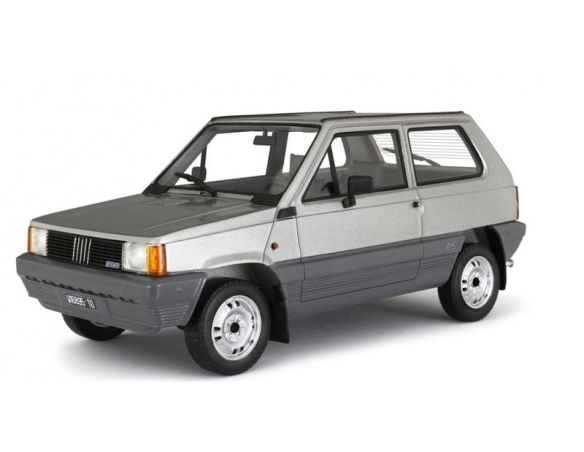 LAUDO RACING LM132B FIAT PANDA 4X4 1983 MET.GREY 1:18 Modellino