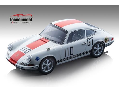 TECNOMODEL TMD18159C PORSCHE 911 T N.110 NURBURGRING 1968 HUTH-GREGER 1:18 Modellino