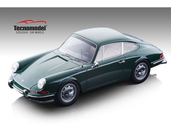 TECNOMODEL TMD18159D PORSCHE 911 T GLOSS GREEN 1:18 Modellino