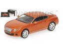 Minichamps PM436139981 BENTLEY CONTINENTAL GT 2011 ORANGE 1:43 Modellino