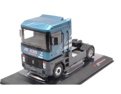 IXO MODEL TR098 RENAULT MAGNUM AE 430 Ti 1992 MET.BLUE 1:43 Modellino