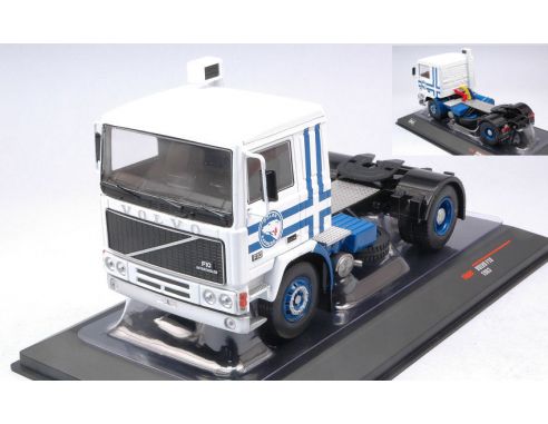 IXO MODEL TR099 VOLVO F10 1983 WHITE/BLUE POLAR EXPRESS 1:43 Modellino