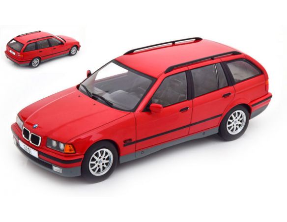 MODELCARGROUP MCG18154 BMW 3rd (E36) TOURING RED 1:18 Modellino