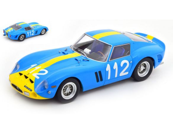 KK SCALE KKDC180733 FERRARI 250 GTO 1962 N.112 TARGA FLORIO 1964 NORINDER-TROBERG 1:18 Modellino