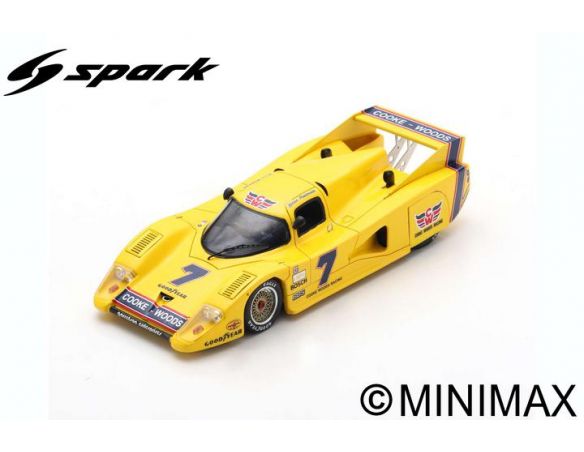 SPARK MODEL S8601 LOLA T600 N.7 WINNER LAGUNA SECA 1981 BRIAN REDMAN 1:43 Modellino
