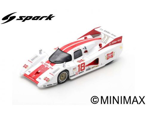SPARK MODEL S8603 LOLA T600 N.18 WINNER 100 MILES LAGUNA SECA 1982 JOHN PAUL JR.1:43 Modellino