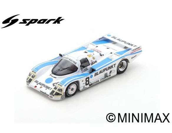 SPARK MODEL S9872 PORSCHE 962 C N.8 LM 1987 S.DICKENS-H.HAYWOOD-F.JELINSKI 1:43 Modellino