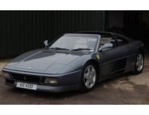 GT SPIRIT GT332 FERRARI 348 GTS MET.GREY 1:18 Modellino