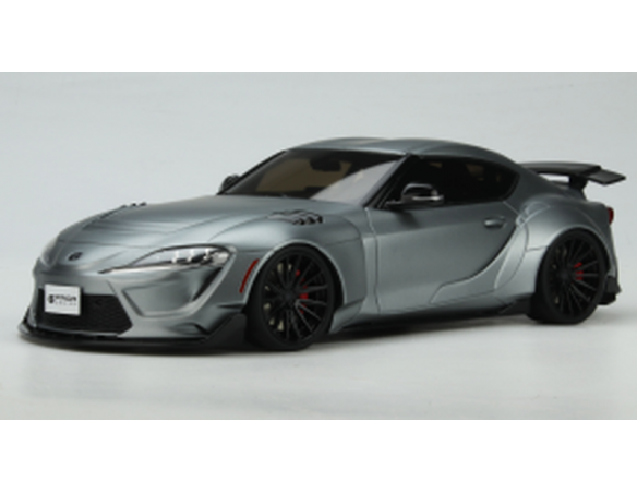 GT SPIRIT GT343 TOYOTA SUPRA BY PRIOR DESIGN PHANTOM MATTE GREY 1:18 Modellino