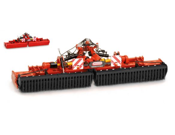 ROS RS60182 ERPICE ROTANTE MASCHIO AQUILA RAPIDO 6000 BLACK 1:32 Modellino