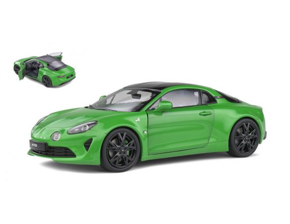 SOLIDO SL1801610 ALPINE A110S HERITAGE COLORS VERT JARDIN 2021 1:18 Modellino