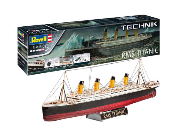 REVELL RV00458 RSM TITANIC KIT 1:400 Modellino