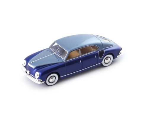 AUTOCULT ATC05037 ISOTTA FRASCHINI 8C MONTEROSA ZAGATO 1947 BLUE 1:43 Modellino