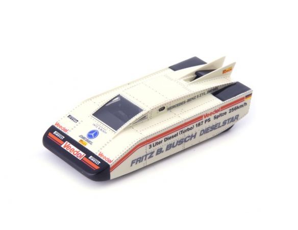 AUTOCULT ATC07021 FRITZ B.BUSCH MERCEDES-BENZ DIESELSTAR 1975 WHITE 1:43 Modellino