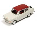 IXO MODEL CLC095 FORD ANGLIA 105 1959 RED/WHITE 1:43 Modellino