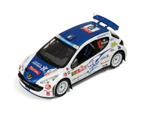 IXO MODEL RAM331 PEUGEOT 207 N.10 WINNER PORTUGAL 2008 1:43 Modellino