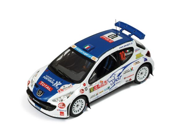 IXO MODEL RAM331 PEUGEOT 207 N.10 WINNER PORTUGAL 2008 1:43 Modellino