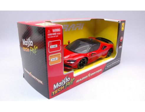 MAISTO MI81509 FERRARI SF90 STRADALE  RADIOCOMANDO 1:24 Modellino