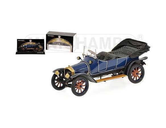 MINICHAMPS 437019031 AUDI TYP A 1910 BLUE Modellino