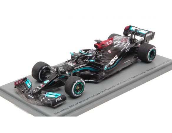 SPARK MODEL S7660 MERCEDES W12  LEWIS HAMILTON 2021 N.44 WINNER BAHRAIN GP 1:43 Modellino