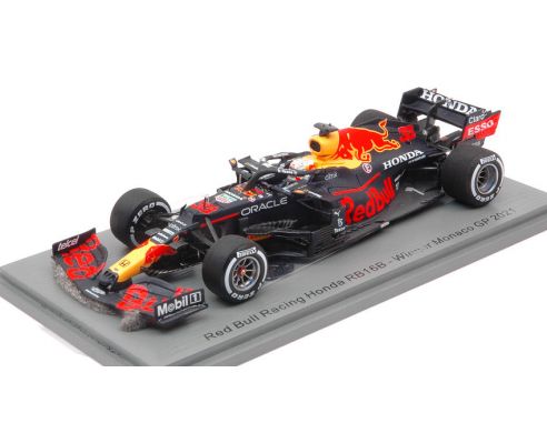 SPARK MODEL S7676 RED BULL RB16B MAX VERSTAPPEN 2021 N.33 WINNER MONACO GP N.1 BOARD 1:43 Modellino