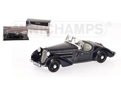 Minichamps PM437019130 AUDI FRONT 225 ROADSTER 1935 BLUE 1:43 Modellino