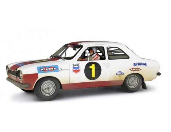 LAUDO RACING LM128C2 FORD ESCORT RALLY 1968 C/FIG.TERENCE HILL ALTRIMENTI CI ARRABBIAMO 1:18 Modellino