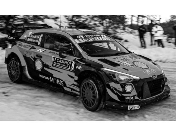 IXO MODEL RAM784LQ HYUNDAI i20 COUPE WRC N.6 RALLY MONTE CARLO 2021 SORDO-DEL BARRIO 1:43 Modellino