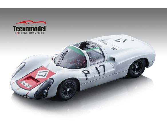 TECNOMODEL TMD18158D PORSCHE 910 N.17 WINNER NURBURGRING 1967 SCHUTZ-BUZZETTA 1:18 Modellino