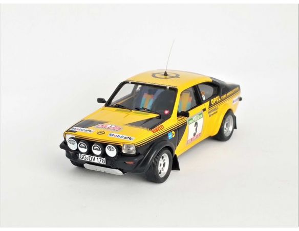 TROFEU TFDSN09 OPEL KADETT GT/E N.3 RALLY OF PORTUGAL 1976 ROHRL/BILLSTAM 1:43 Modellino