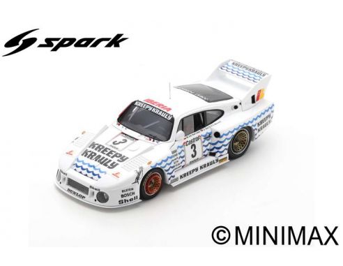 SPARK MODEL S4754 PORSCHE 935 J N.3 3rd 9H KYALAMI 1981 G.MORETTI-D.BELL-M.DE NARVAEZ 1:43 Modellino
