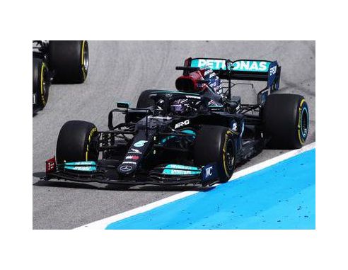 SPARK MODEL S7675 MERCEDES W12 LEWIS HAMILTON 2021 N.44 WINNER SPANISH GP 100th P.P.1:43 Modellino