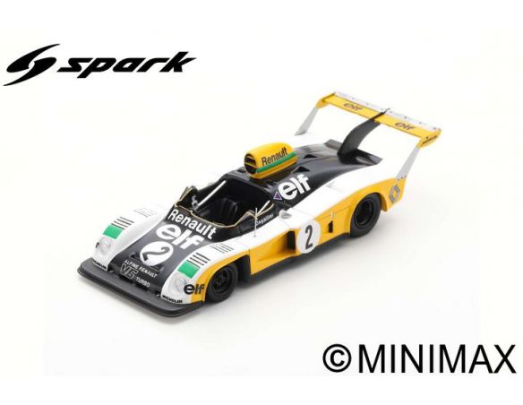 SPARK MODEL S9320 ALPINE A442 N.2 300 KM NURBURGRING 1976 PATRICK DEPAILLER 1:43 Modellino
