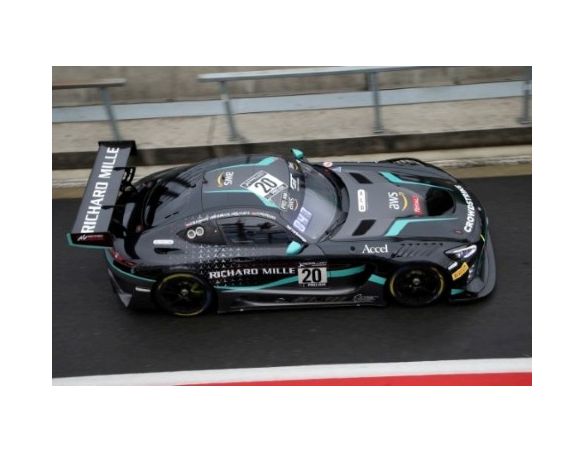SPARK MODEL SB389 MERCEDES GT3 N.20 24 H SPA 2020 KURTZ-PIERBURG-BAUMANN-BRAUN 1:43 Modellino