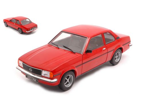 WHITEBOX WB124072 OPEL ASCONA B RED 1:24 Modellino