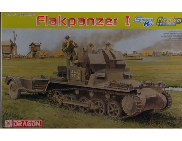 DRAGON D6577 FLAKPANZER I KIT 1:35 Modellino